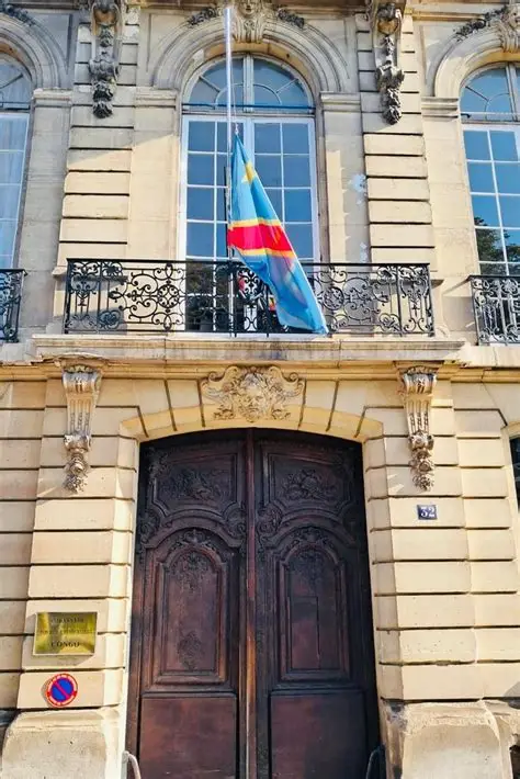 Le siège de l’Ambassade de la République démocratique du Congo à Paris, 32 cours Albert-Ier