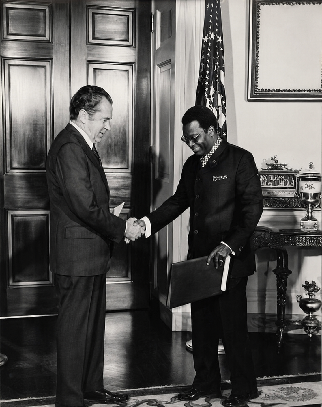 Reçu par Richard Nixon